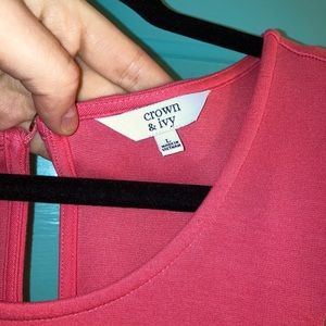 Sleeveless Scalloped Dress - Crown and Ivy